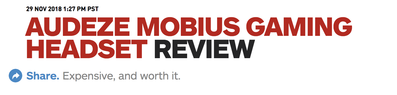 Audeze Mobius Review; John Higgins, IGN
