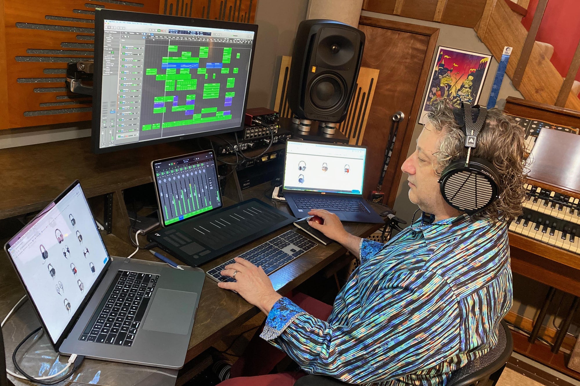 Audeze goes behind the scenes with post-production mixer and composer Dave Gross