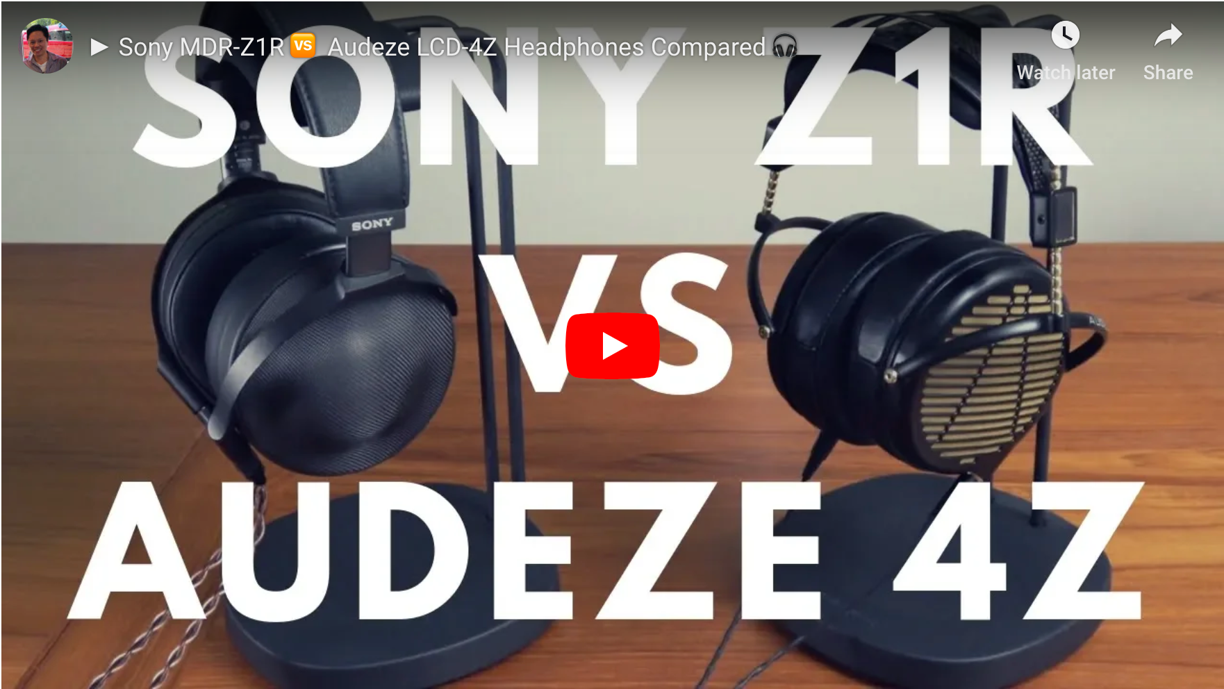 Mediahound compares the LCD-4z with the Sony MDR-Z1R