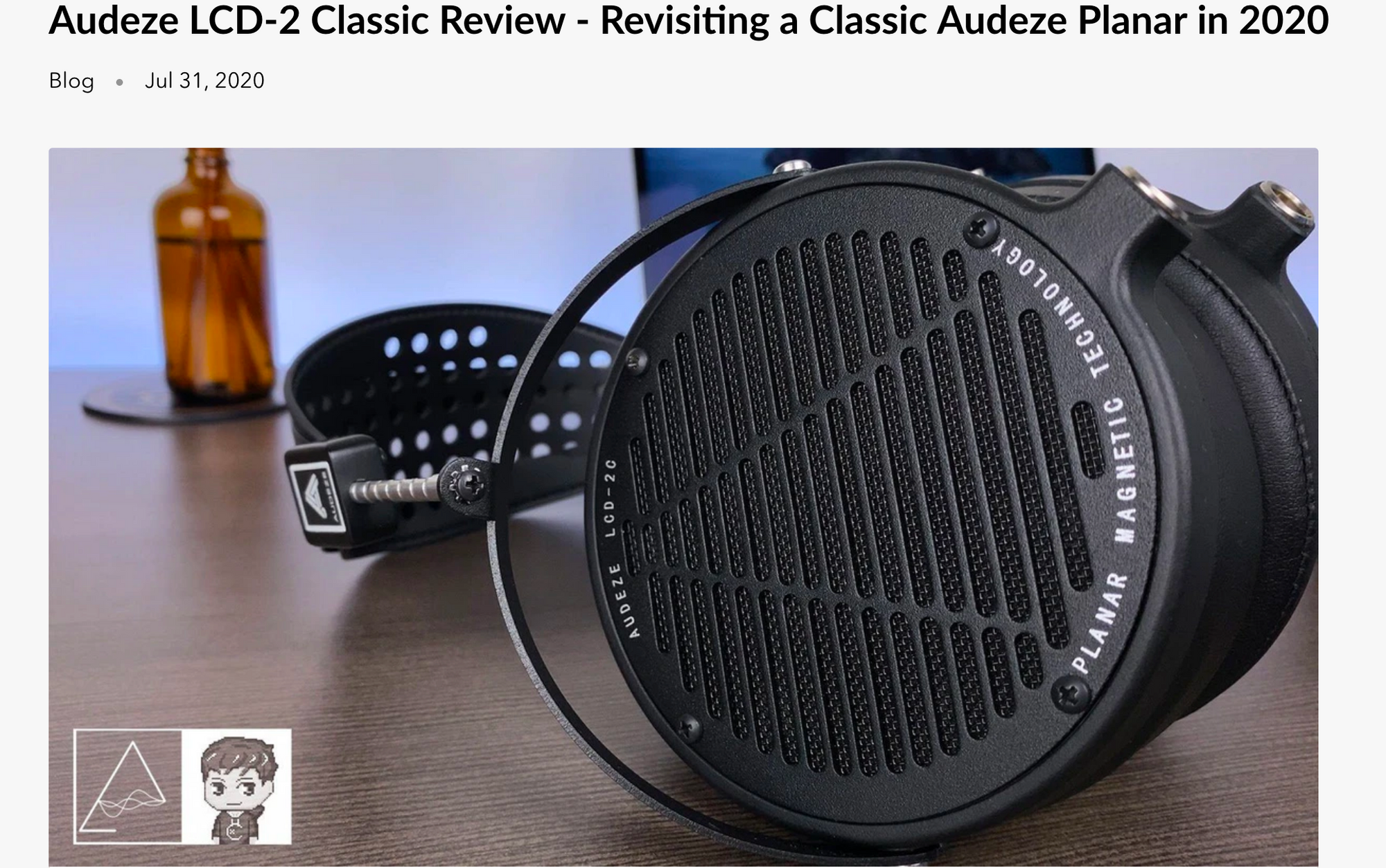 Headphones.com Reviews the Audeze LCD-2
