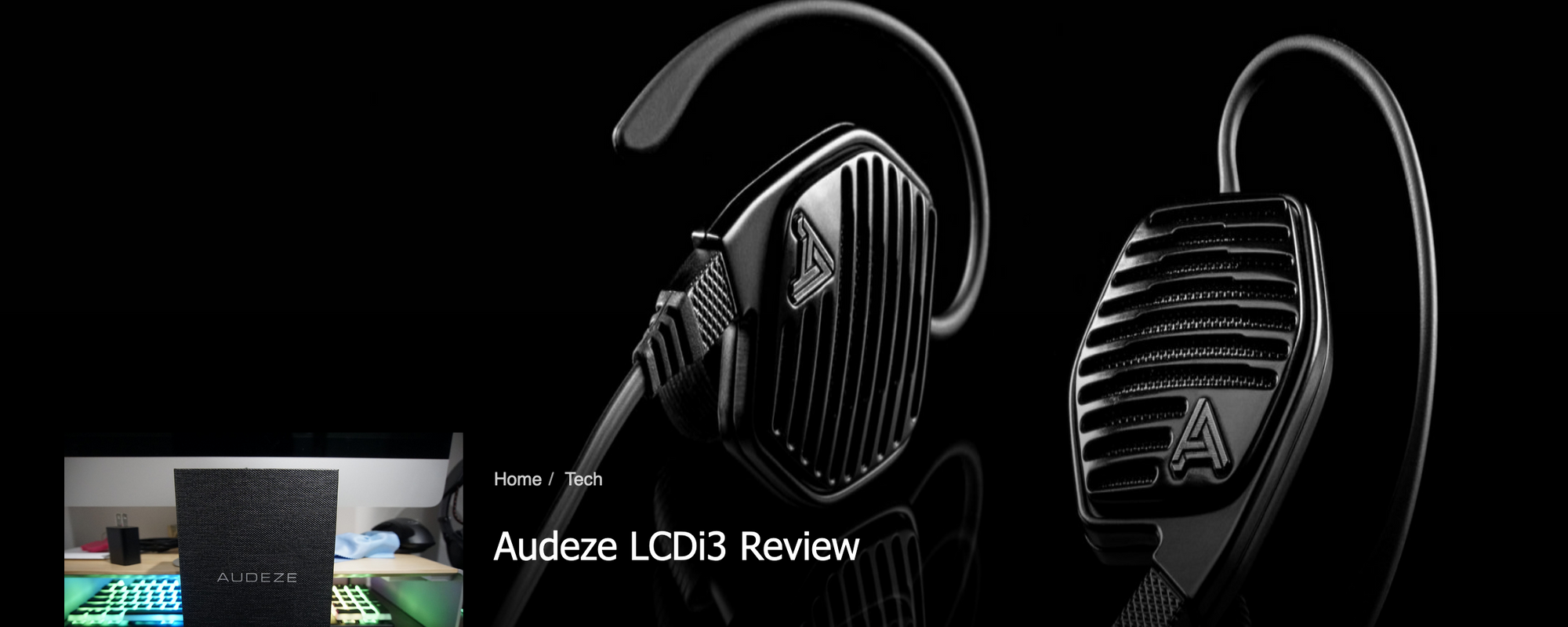 Audeze LCDi3 Gets Editor's Choice from Just Push Start