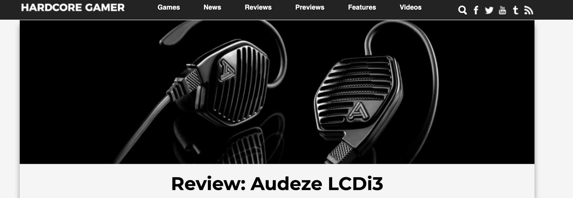 Hardcore Gamer Reviews the Audeze LCDi3