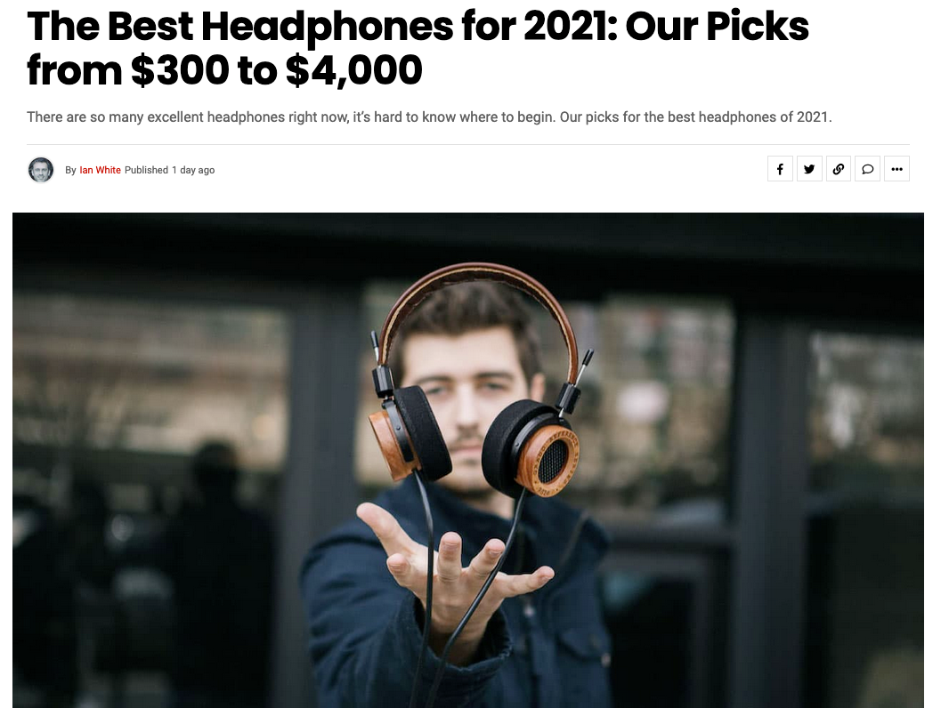 LCD-1 Snags Best Headphone for 2021 Honors from eCoustics